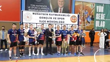 Nusaybin’de kurumlar arası voleybol turnuvası sona erdi
