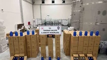 17 ton 815 litre etil alkol ele geçirildi