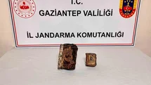 Gaziantep’te altın yazmalı 2 kitap ele geçirildi: 1 gözaltı