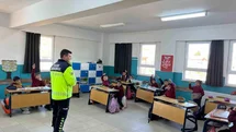 Kütahya’da jandarmadan öğrencilere trafik eğitimi