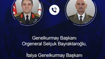 Genelkurmay Başkanı Bayraktaroğlu İtalya ile Görüştü