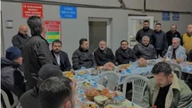 Sincan'da Başkan Ercan'la Sahur Ziyareti