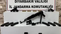 Diyarbakır’da silah kaçakçılığı operasyonu