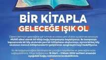 MUSKİ’den "Bir Kitapla Geleceğe Işık Ol" kampanyası
