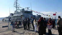 Türk Donanmasının Savaş Gemileri Ziyarete Açıldı