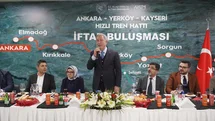 Kayseri'de İftar Programında Açıklama