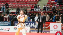 Düzce'deki Judocu Hiranur Avrupa Kupası'nda