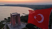 Çanakkale'de Şehitler Abidesi Görüntülendi