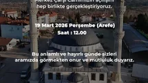 Beyağaç Merkez Çarşı Camii Açılıyor