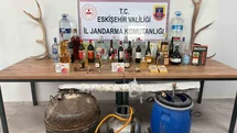 Eskişehir'de Kaçak Alkol Operasyonu