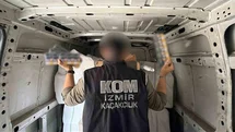 İzmir'de Kaçak Tütün Operasyonu