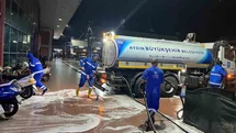 Aydın Büyükşehir’den bayram öncesi otobüs terminallerinde temizlik çalışması