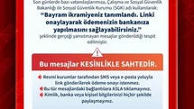 SGK’dan sahte mesajlar için uyarı