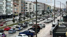 Kulu’da bayram trafiği yoğunluğu