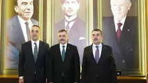 İçişleri ve Milli Eğitim Bakanları MHP’yi Ziyaret Etti