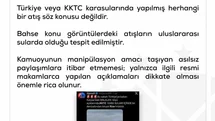 DMM'den KKTC Açıklaması