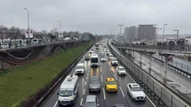 İstanbul'da Bayram Dönüşü Trafik Yoğunluğu