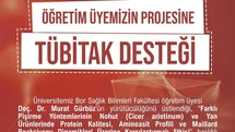 NÖHÜ projesi TÜBİTAK tarafından desteklenmeye hak kazandı