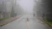 Sis ve yağmur görüşü azalttı