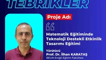 Zonguldak'ta TÜBİTAK Destekli Proje Geliştirildi