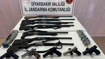 Diyarbakır’da silah kaçakçılarına darbe