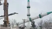 Malatya'da Hasar Gören Cami Yıkıldı