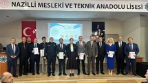 Nazilli’de projeleri ile dereceye giren okullar için ödül töreni düzenlendi