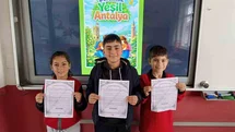 Öğrencilerin Yeşil Antalya Dersi