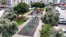 Mezitli'de Park Yenileme Çalışmaları