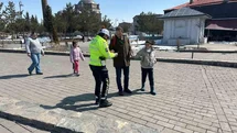 Kars’ta trafik güvenliği için bilgilendirme çalışması