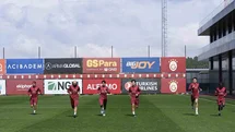 Galatasaray'da Çift Antrenman Gerçekleşti