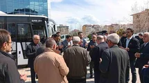 Kovancılar’da umre kafilesi dualarla uğurlandı