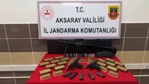 Jandarmadan ruhsatsız silah operasyonu: 1 tutuklama
