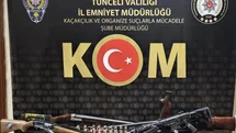 Tunceli’de ruhsatsız silah operasyonu: 6 şüpheli yakalandı