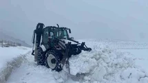 Iğdır’da karla mücadele seferberliği: Kapanan köy yolları yeniden açıldı