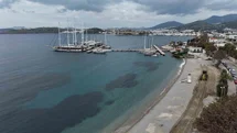 Bodrum'da Plaj Hazırlıkları Başladı
