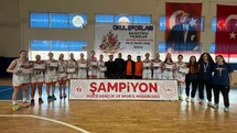 Okul sporları yıldızlar basketbol yarı finalde şampiyonlar belli oldu