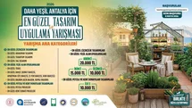 Antalya'da Ödüllü Yeşil Tasarım Yarışması
