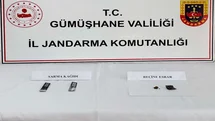 Gümüşhane'de Uyuşturucu Operasyonu Yapıldı
