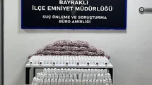 Bayraklı’da binlerce uyuşturucu hap yakalandı