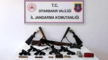 Diyarbakır’da silah kaçakçılığı operasyonu
