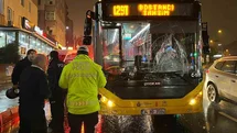 Üsküdar’da Otobüs Yayaya Çarptı