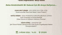 Didim'de Gıda İsrafı Paneli