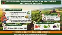 Siirt Tarım ve Orman Müdürlüğünden sebze fidesi başvurusu uyarısı
