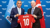 FIFA Başkanı Infantino'dan Türkiye'ye Tebrik Mesajı