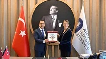 Letonya Büyükelçisi Antalya'yı Ziyaret Etti