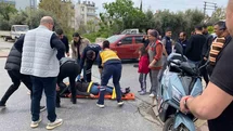 Antalya'da Motosiklet Kazası