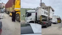Yeşilçimen’de TIR Kabusu: Mahalle Sakinleri İsyan Etti!