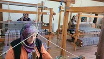 Kemaliye’nin geleneksel "Gazenne" kumaşı yeniden hayat buluyor