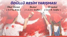 Aydın'da 23 Nisan Resim Yarışması